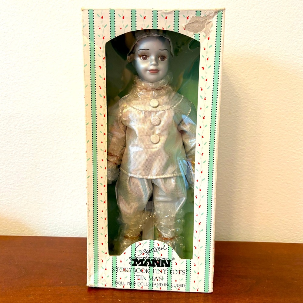 NIB Seymour Mann Wizard of Oz Tin Man Collector’s Doll